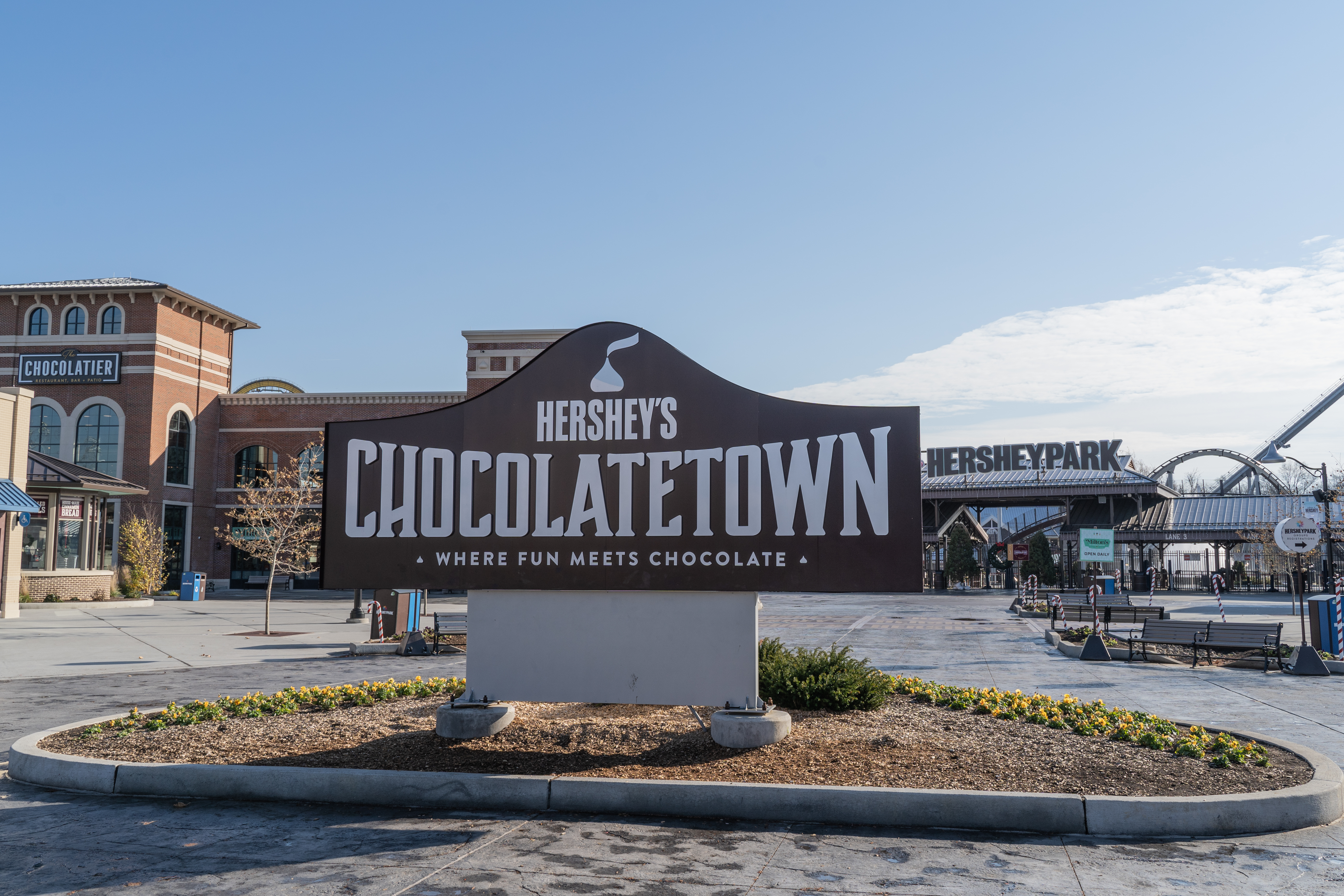 Chocolatetown in Hershey, Pennsylvania