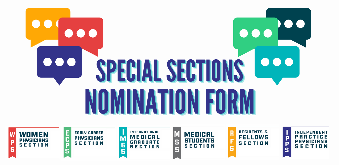 PAMED Special Sections Nomination Form