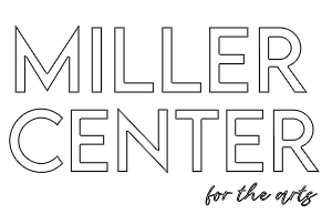 Miller Center logo square - white