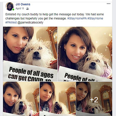 Jill owens essay award picture